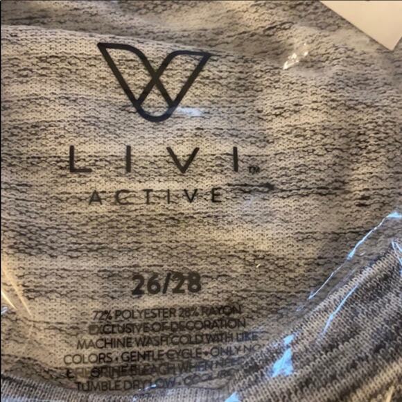 Lane Bryant LIVI ACTIVE SPA MESH HEM Top - Picture 7 of 7